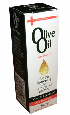 OLIVE OIL EAR DROPS 10ML