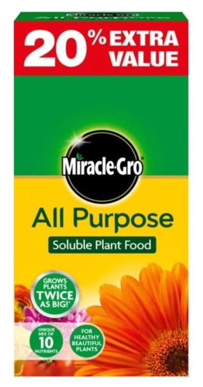 MIRACLE-GRO SOLUBLE FOOD 1KG+20%