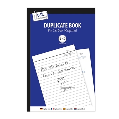 J/S 40 PAGE DUPLICATE BOOK