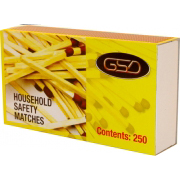 GSD HOUSEHOLD MATCHES 250 PACK