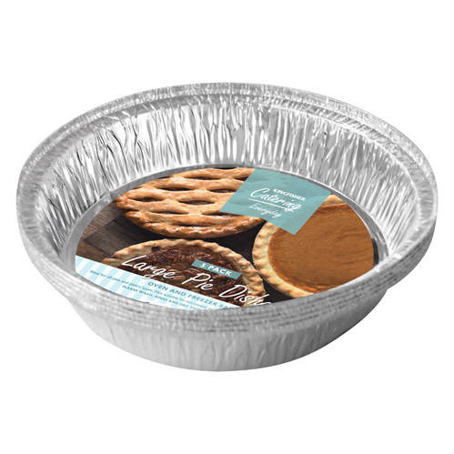 K/F 8 INCH FOIL PIE DISHES 5 PACK
