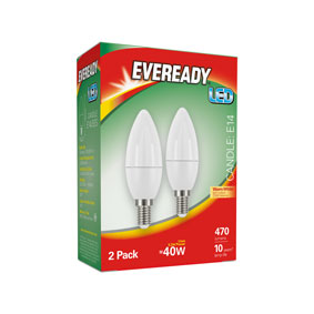 EVEREADY LED CANDLE E14/SES 4.9/40W