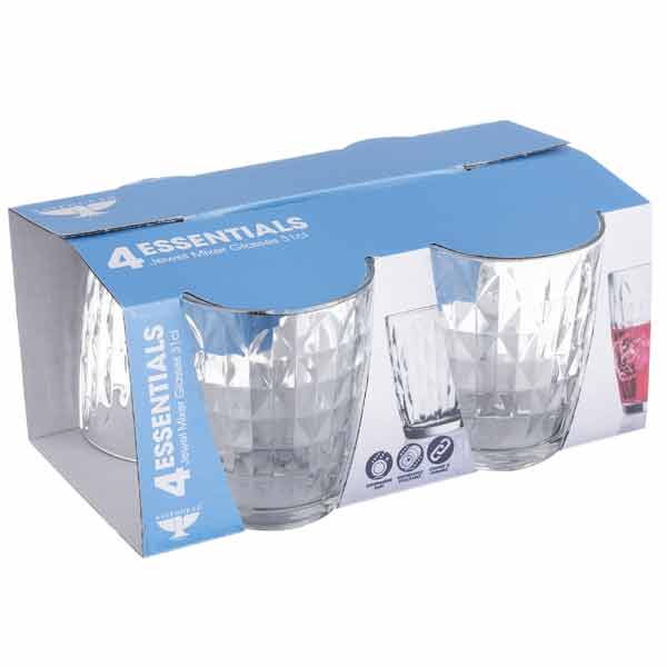 R/H ESNTL JEWEL HI-BALLS 38cl 4 PK