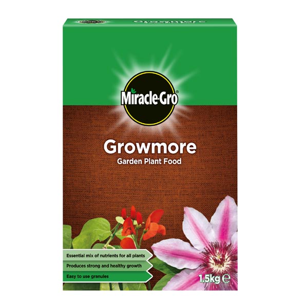 MIRACLE-GRO GROWMORE 1.5KG