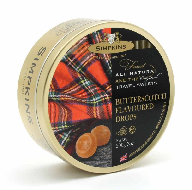 SIMPKINS BUTTERSCOTCH DROPS