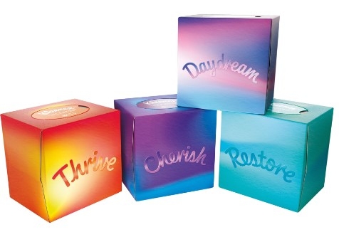 KLEENEX FACIAL TISSUE CUBE 3PLY