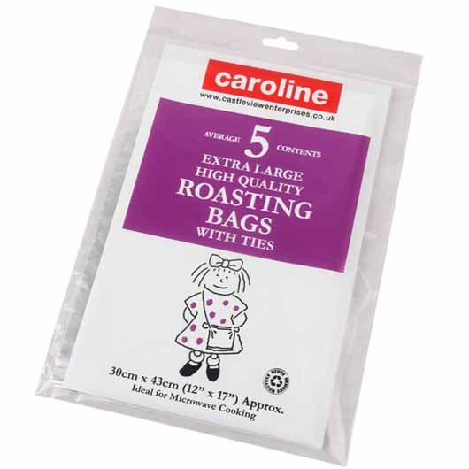 CAROLINE LARGE ROASTING BAGS 5 PACK