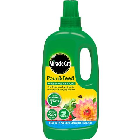 MIRACLE-GRO RTU POUR & FEED 1LTR