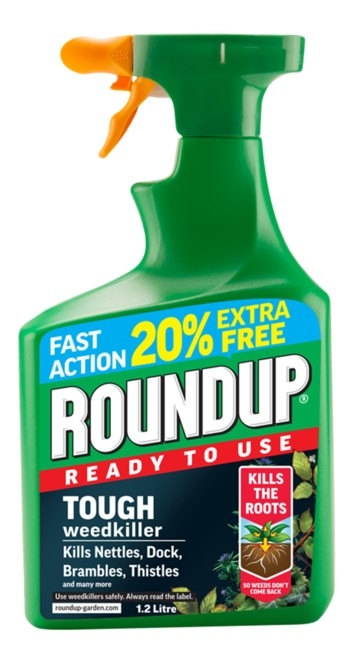 ROUNDUP TOUGH RTU GUN 1LTR + 20%