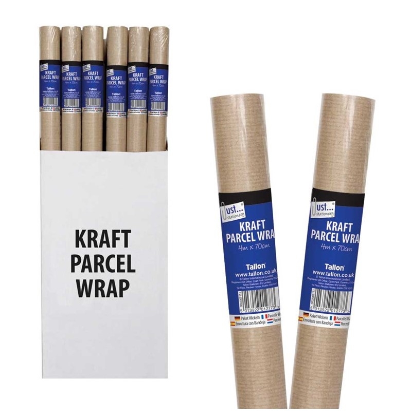 J/S PARCEL/KRAFT WRAP 4M X 70CM