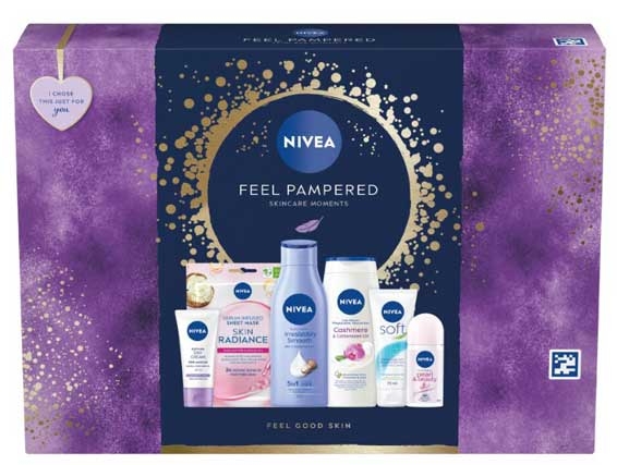 NIVEA FEEL PAMPERED SKINCARE GIFT