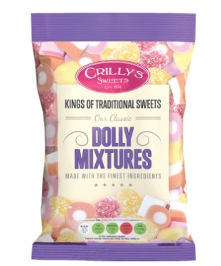 CRILLYS PREMIUM DOLLY MIXTURE 100G
