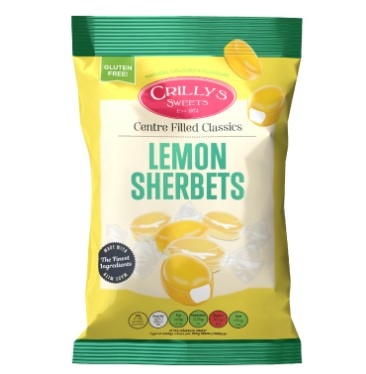 CRILLYS PREMIUM LEMON SHERBETS 100G