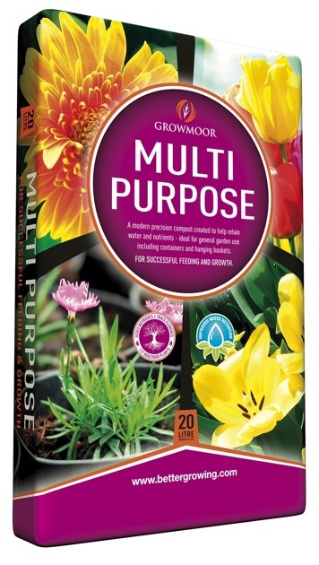 GROWMOOR MULTI-PURP COMPOST 20LTR