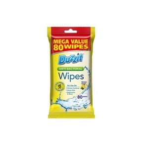 DUZZIT ANTI BACTERIAL WIPES 80PK