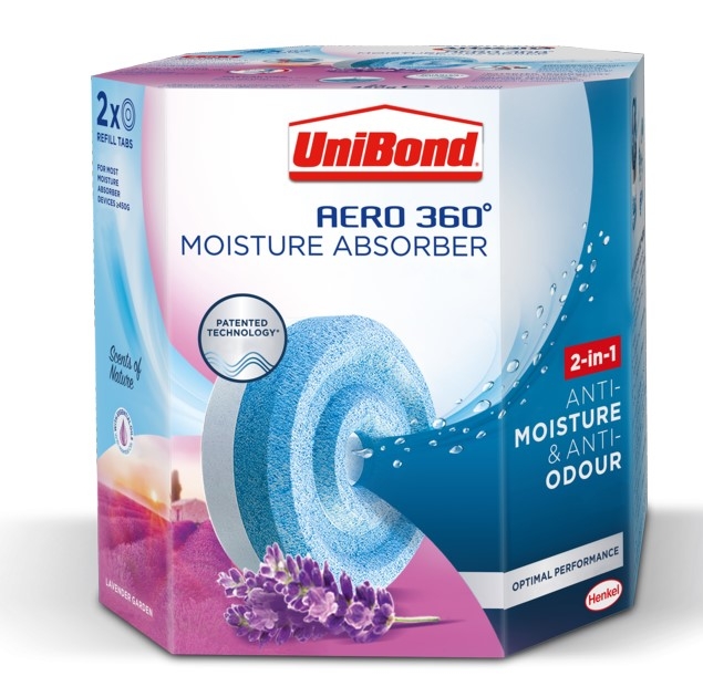 UNIBOND AERO LAVENDER REFILLS 2 PK