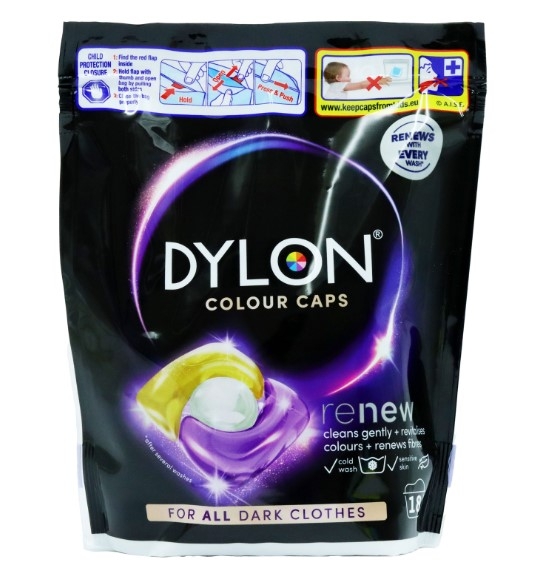 DYLON DARK COLOUR DETERGENT CAPS