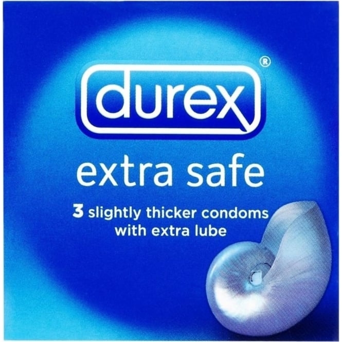 DUREX EXTRA SAFE CONDOMS 3 PACK