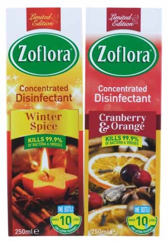 ZOFLORA 250ml WINTER SPICE/CBERRY &