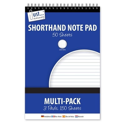 J/S 50 SHEET SHORTHAND NOTE PADS