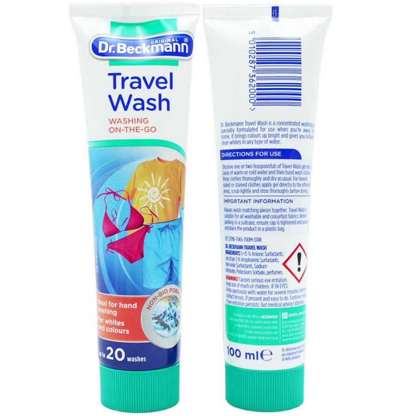 DR BECKMANN TRAVEL WASH 100ML