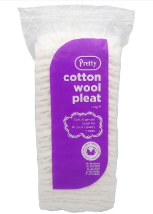 PRETTY COTTON WOOL PLEAT 80G