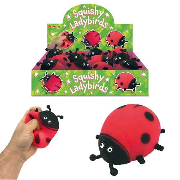 SQUISHY LADYBIRDS 9.5CM