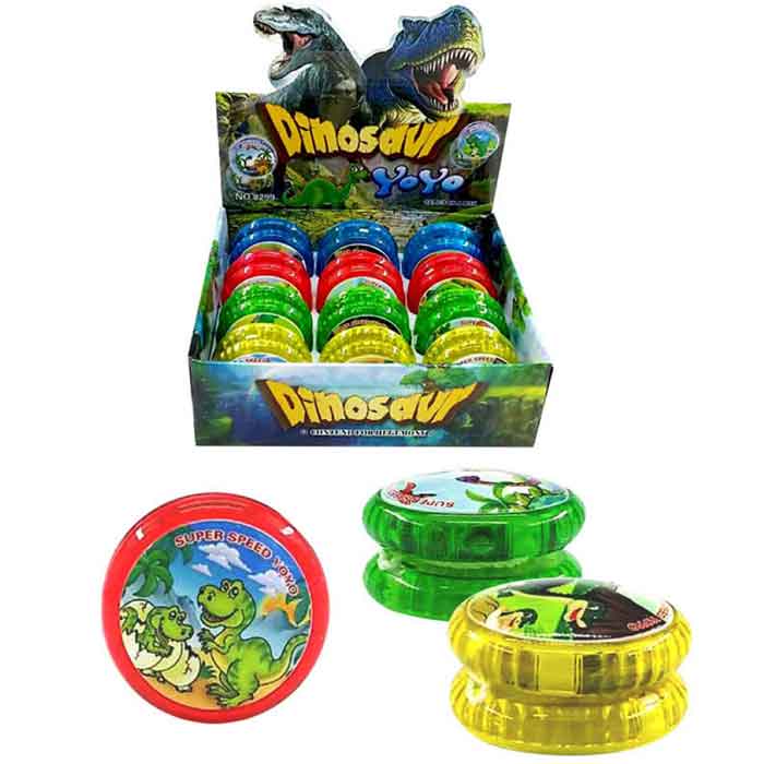 DINOSAUR LIGHT UP YOYO 5.5CM