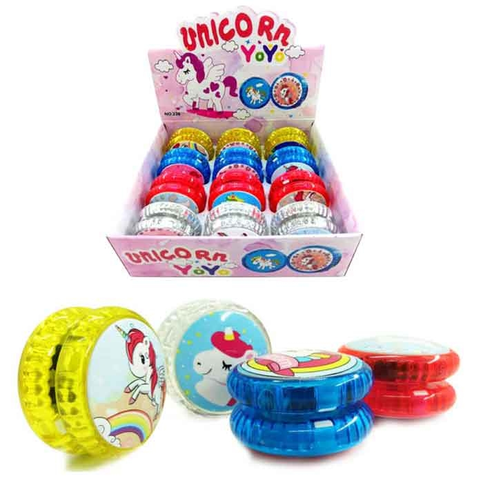 UNICORN LIGHT UP YOYO 5.5CM