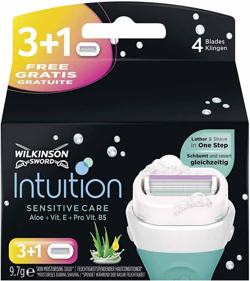 W/S INTUITION SENS BLADES 3PK +1