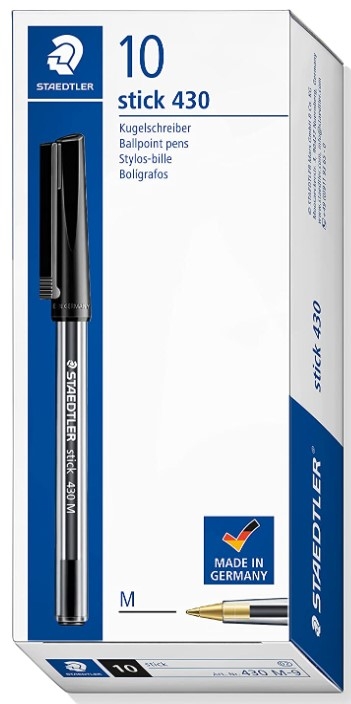 STAEDTLER 430 BALLPOINT PEN BLACK