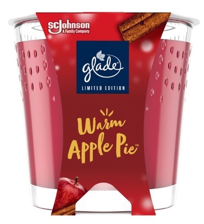 GLADE WARM APPLE PIE CANDLE 129G
