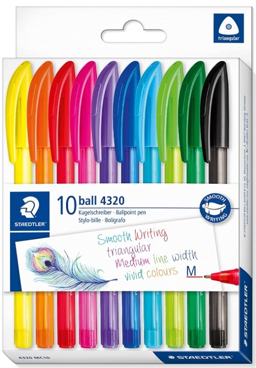 Staedtler Triplus Ballpoint, Stylos-bille triang…