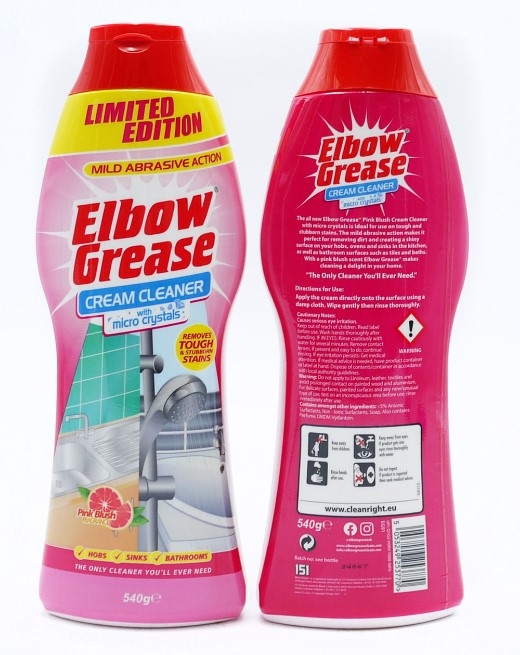 Elbow Grease Cream Cleaner With Micro Crystals For Kitchens Bathrooms