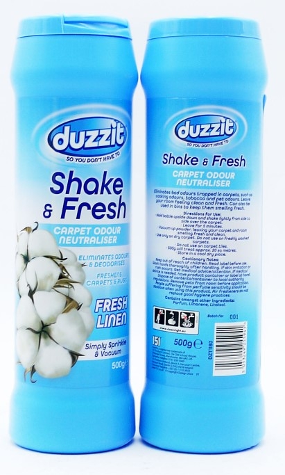 DUZZIT SHAKE&FRSH LINEN CARPET ODOR