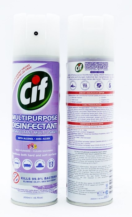 CIF DISINFECTANT SPRAY FLORAL 200ML