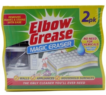 ELBOW GREASE MAGIC ERASER 2PK