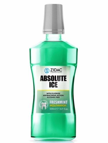 ZIDAC ICE FRSH MINT MOUTHWASH 500ML