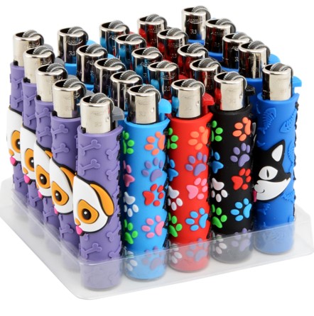 ATOMIC PETS RUBBER FLINT LIGHTER