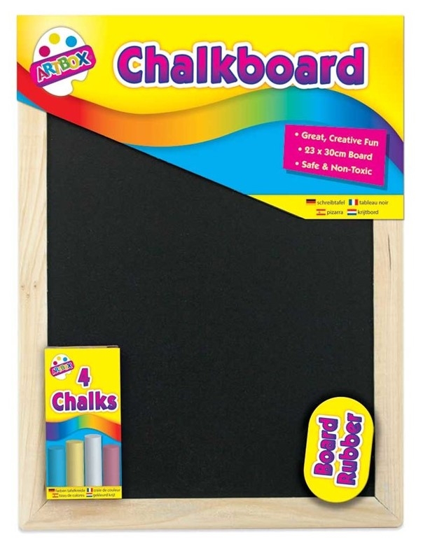 ARTBOX CHALK BOARD 23 x 30CM SET