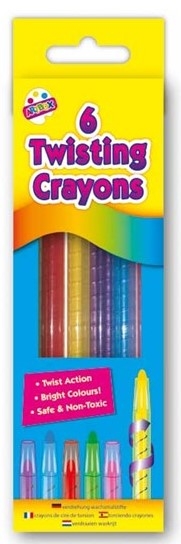 ARTBOX 5078 TWISTING CRAYONS 6 PK