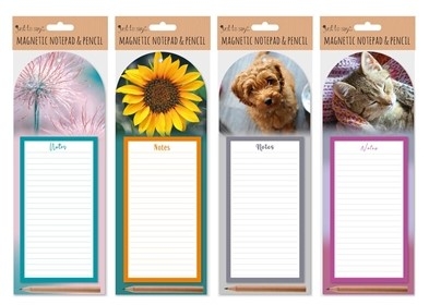 MAGNETIC NOTEPAD & PENCIL