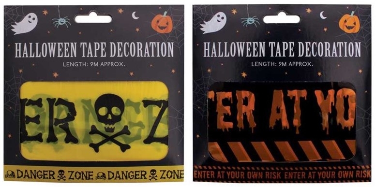 HALLOWEEN TAPE DECORATION 9M