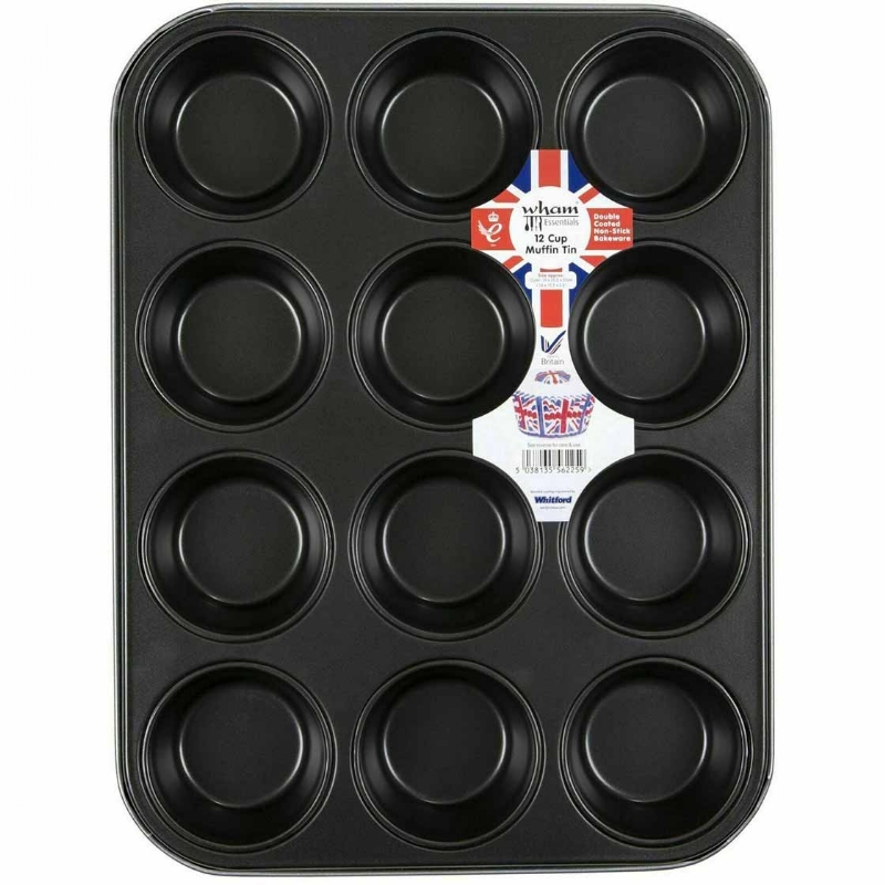 WHAM ESSENTIALS 12 CUP MUFFIN TIN