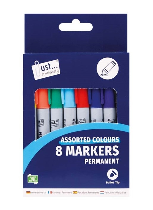 J/S SHARPEE PERMANENT MARKERS 8PK