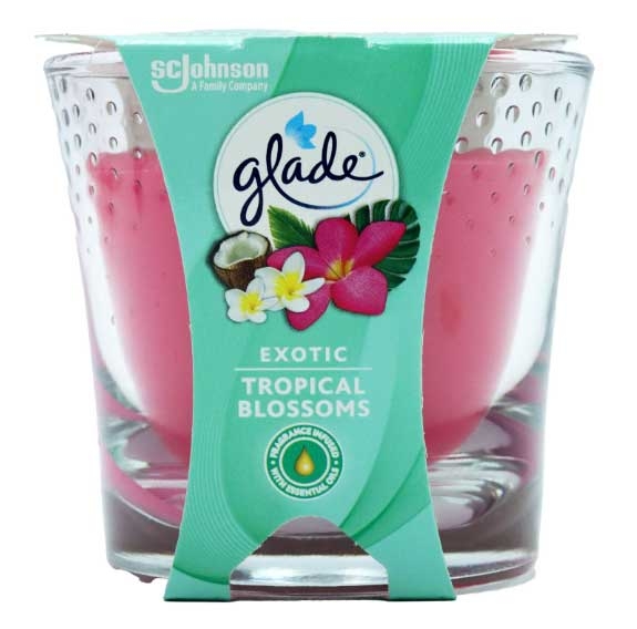 GLADE TROPICAL BLOSSOM CANDLE 129G