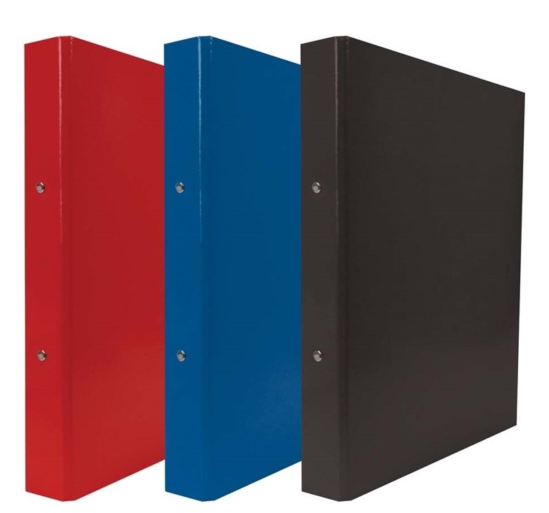J/S A4 RING BINDER ASSORTED GLOSS