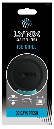 LYNX ICE CHILL 3D HANGING AIR FRESH