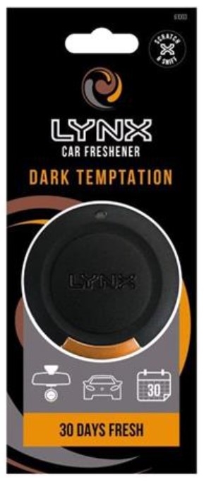 LYNX DARK TEMPTATION 3D HANGING A/F