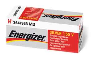 ENERGIZER 364-363 WATCH BATTERY